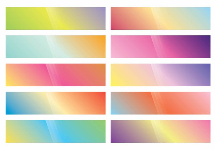 website webkit linear gradient top web template style sign shiny set gradient element design colorful button bright blank banner background abstract 