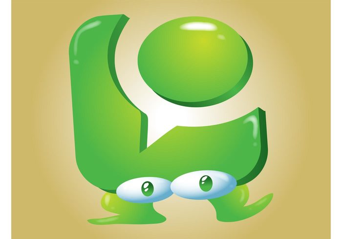 website web Technorati vector speech bubble social media search engine online mascot logo internet funny eyes character cartoon 