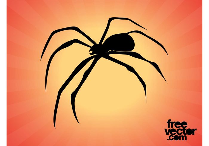 tattoo spider silhouette nature Mandibles legs fauna decal Arthropod animal 