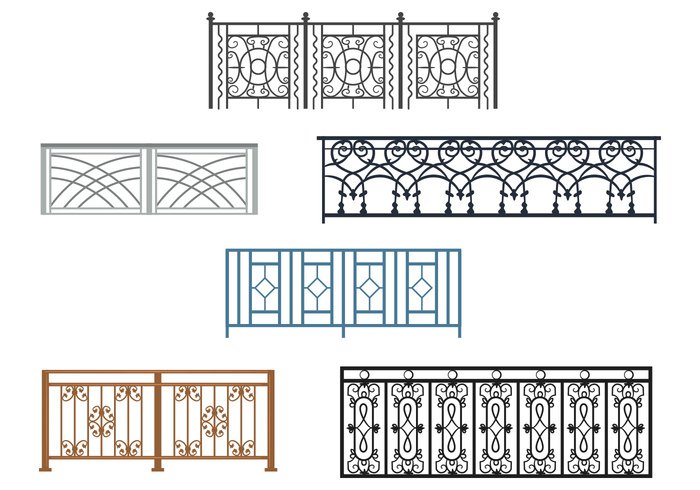 wrought vintage victorian vector symmetry swirl style steel spiral scroll retro railing rail park ornate ornamental ornament old metal iron illustration graphic gate garden frame flourishes cast Boundary border black balcony background artistic architecture antique ancient  
