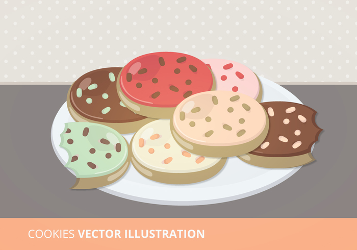 vector Treat sweets sweet stack snack set round plate of cookies plate pile meal isolated Ingredient illustration graphic food eat dish dessert design Cuisine cracker cookies Cookie cook color collection chocolate choc chip cartoon candy breakfast bite mark Bite Biscuit bakery bake assorted 