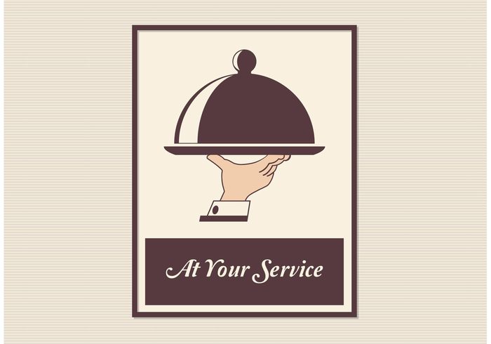 waiter utensil teatime suit steel steam stainless service serve retro restaurant menu design restaurant menu restaurant icon with tray of plate in hand restaurant icon restaurant recipe presenting poster plate party offer menu lunch kitchen invite Human hot Hold hand food entree eat dish dinner dining diner cutlery cooking cook chef celebration Catering card butler service butler arm 