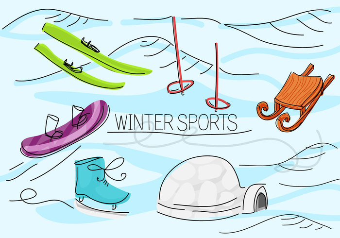winter vector vacation tool sticks sport snowboard skis skates silhouette sharp set season seamless rest regimentals protection pictogram pattern mask isolated illustration icon helmet Healthy guard gloves glasses fastenings equipment entertainment elements color collection cap boots board background backdrop accessories 