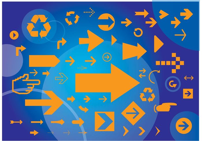 shape recycling recycle navigation icon graphic element geometric form figure download concept circle arrows arrow design arrow abstract 