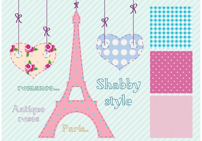 vintage travel tower texture Textile shabby chic shabby scrapbook rose romantic pattern patchwork Paris ornament love heart handmade france flower floral fabric Eiffel cute chic blossom background 