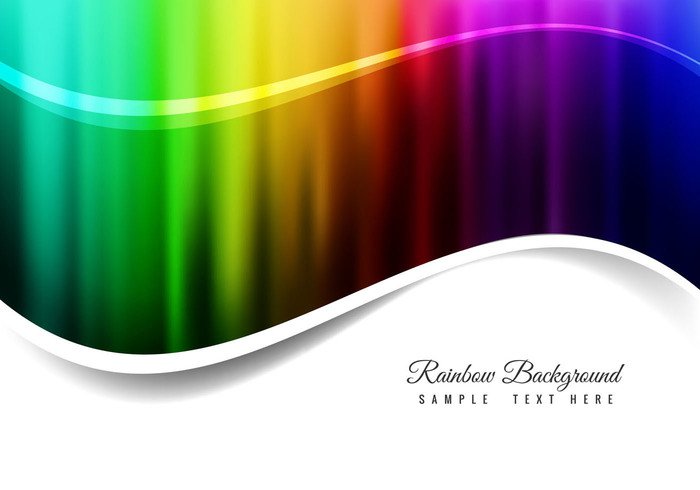 wavy wave wallpaper template shiny rainbow background rainbow multi color fondos decorative decoration colorful card bright background backdrop abstract 