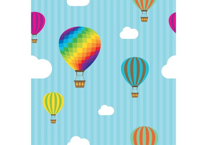 wallpaper stripes sky with clouds sky rainbow balloon Patterns pattern party background hot air balloon pattern Hot air balloon happy happiness fun colorful Cloudscape cloud children cartoon bright balloon blue sky birthday card balloon pattern balloon 