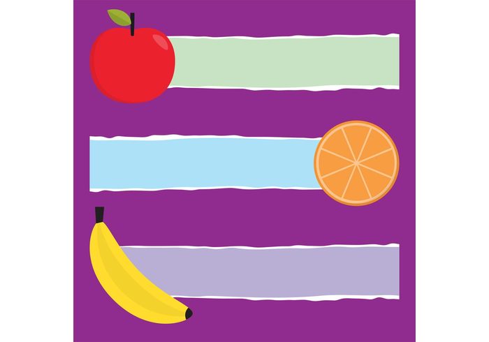 snack orange lunch Healthy health fruits fruit banner fruit food banner food eat dinner breakfast banners banana apple 