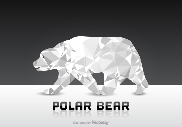 Zoo winter wildlife wild white weather vector triangle snow sky silhouette polygonal polygon Polar paper origami Northern north nature mammal illustration ice graphic geometric fur frost freeze Dangerous danger creative cold climate Carnivore Bear vector bear background arctic Antarctic animal alaska abstract 