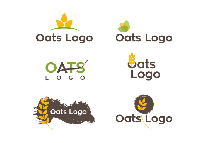 pack oats logo oats logotype logogram logo of oats logo icon 