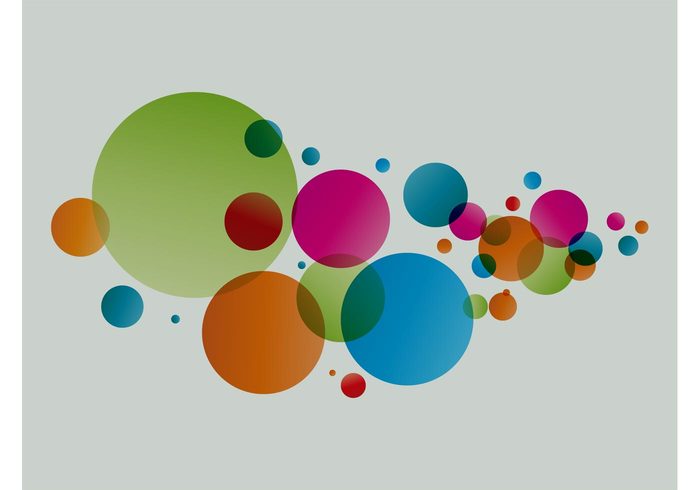 wallpaper round Geometry geometric shapes decorative colors circles bubbles background backdrop 