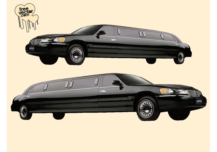 Sedan Saloon pillars luxury configuration Chauffer car Black limousine Backgrounds automobile  