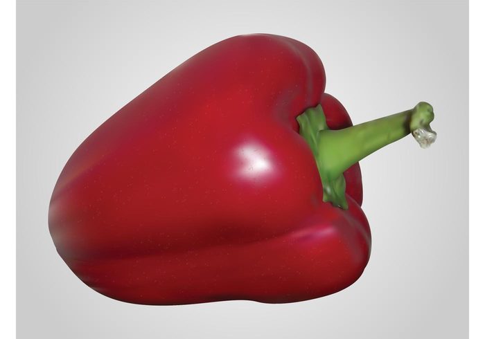vegetable Sweet pepper stem shiny shine product Photorealistic mexico food eat cooking Central America bell pepper 