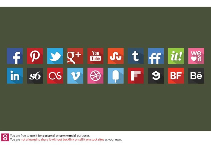 web icons Social Media Icon social media social icons icons icon flat icons bright icon bright 