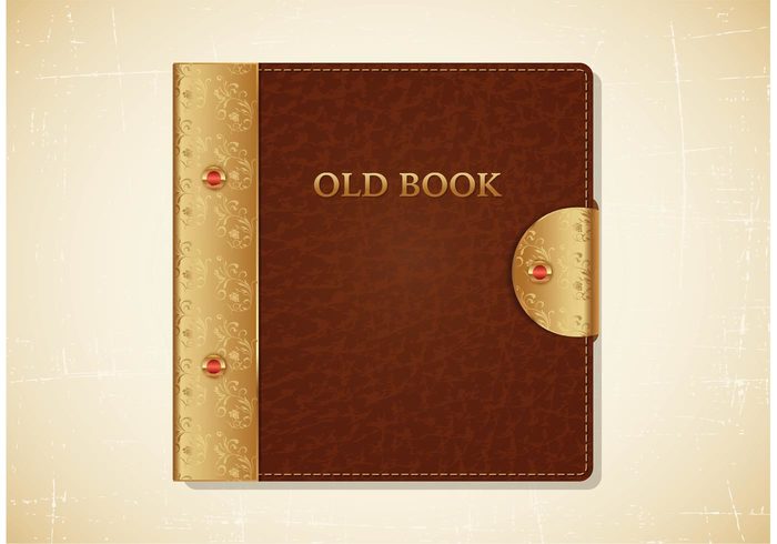 wood vintage vector texture retro pattern page ornate ornamental ornament old book cover old luxury leather illustration hardcover golden gold Gilded folio design decorative decoration cover clasp book binding background archive antique ancient 