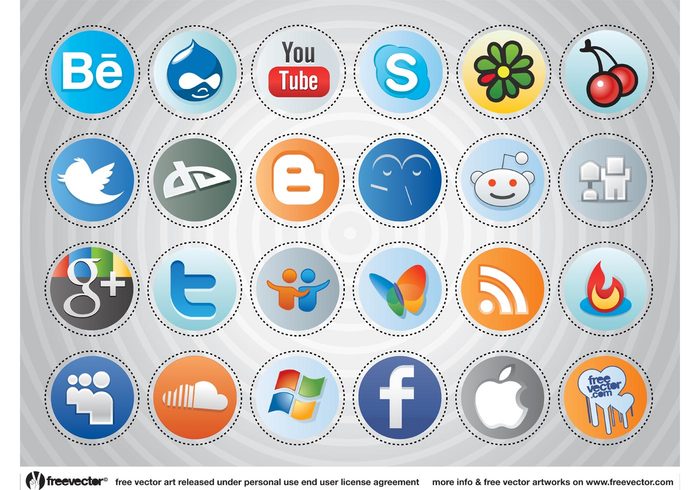 www web twitter technology software social media social Myspace Microsoft logo Facebook communication buttons apple 
