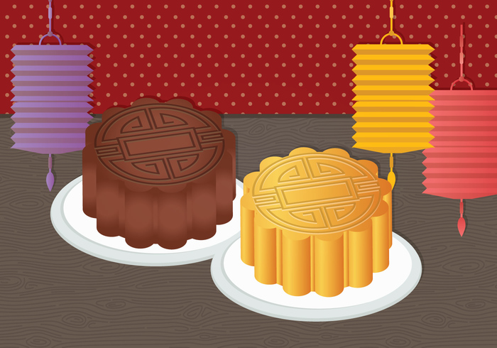 yummy treats Treat traditional dish traditional Tradition plate objects mooncake lamps lamp Isolated Objects food dish colorful cake asia 