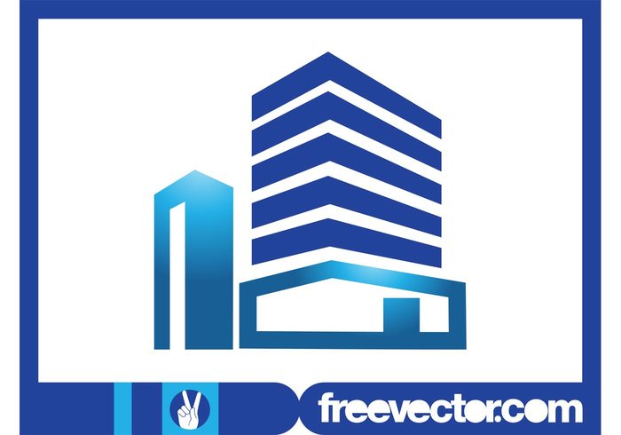 urban template real estate logo icon home corporate city buildings building architecture abstract 