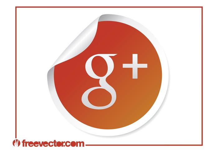 website web sticker social networking social network online logo internet icon google plus google g+ button badge 
