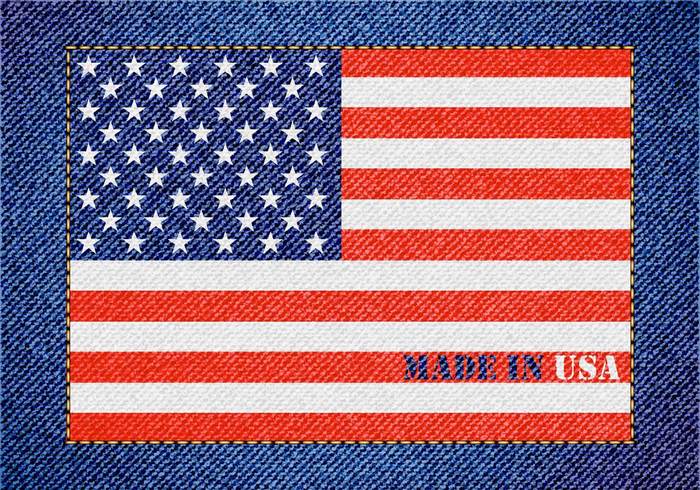 white vector USA us Union texture Textile symbol stripes striped stitch states star sign red pattern patriotic made in usa made jeans insignia flag fashion fabric denim cotton clothes blue Backgrounds background backdrop american america 