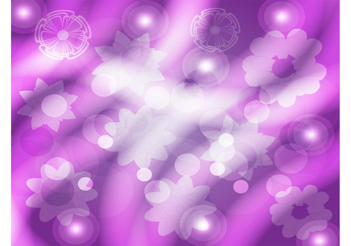 vector backgrounds purple plants nature free backgrounds flowers floral Cool backgrounds circle bubbles abstract 