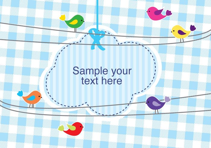wire wings weather texture Textile sun summer spring sky season paper nature kid frame design decorative day cute childish child cartoon card cable border blue birds on a wire bird background backdrop baby animal air 