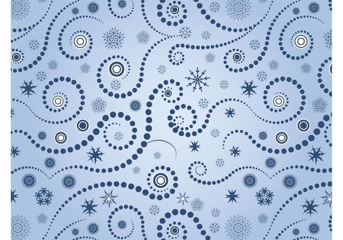 winter weather wallpaper swirls snowflakes snow seamless pattern lines dots climate circles christmas background  
