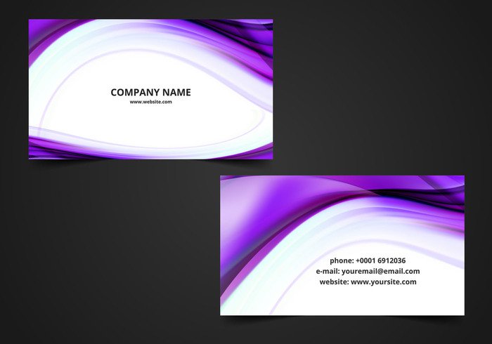 wavy wave visiting card visiting violet template shiny real estate visiting card design purple abstract presentaion office modern identity corporate contact computer visiting card design company colorful card business cards business abstract purple abstract 