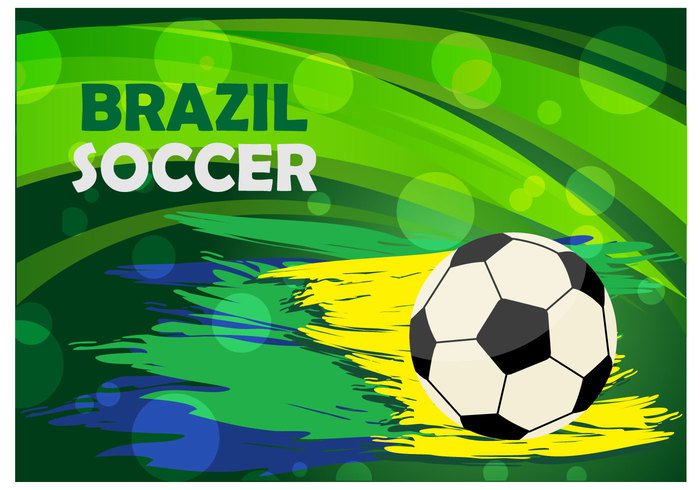 yellow tourism sport soccer rio player icon green game football event champion carnival Brazilian Brazil brasil ball background 