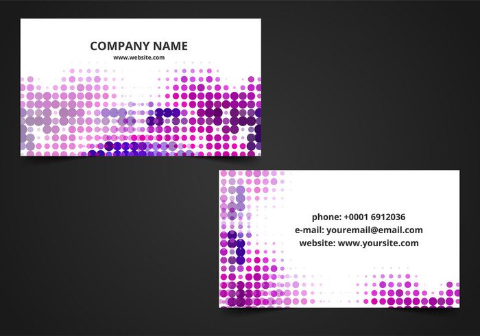 visiting card visiting template real estate visiting card design presentaion office modern logo identity halftone dotted corporate contact computer visiting card design company colorful card business cards business abstract 
