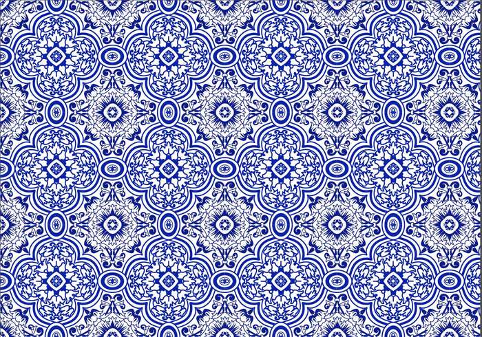 wallpaper vintage traditional scrapbooking Portuguese pattern ornament mosaic ceramics Azulejo antique 