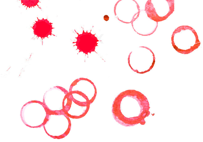 wine stains wine stain wine white wet watercolor vector trace texture Stain splash spill Six set round ring red purple pink Messy mark liquid isolated illustration grunge graphic grain element droplet drop drink dirty design decorative cup creative collection circle burgundy Blot background art alcohol abstract 