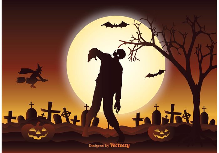 zombie silhouette vintage Tomb spooky sky silhouette scene scary raven poster old October night nature mystery mysterious moon mist light invitation horror holiday haunted halloween graveyard Grave Gothic ghost flying Fear fantasy evil dusk death dark cross concept cemetery celebration card background autumn advertisement 