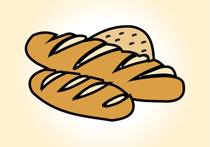 logo Loaves Loaf icon food eat comic cartoon bun bread bakery baked 