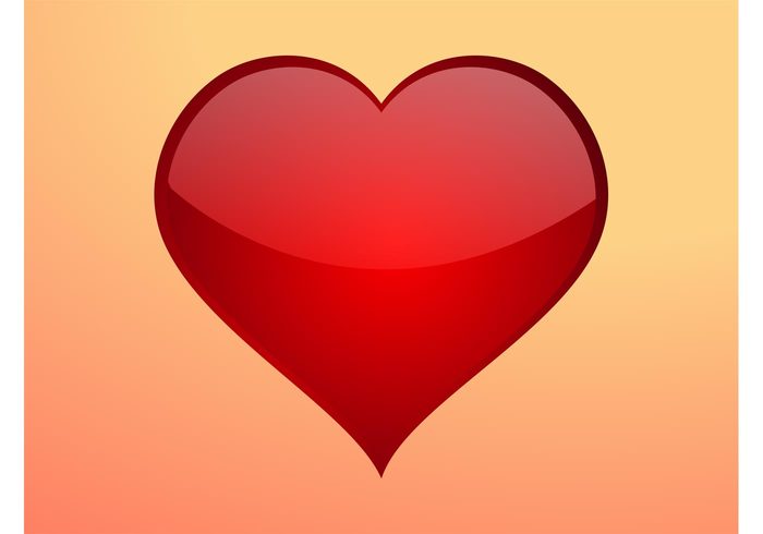 valentine romantic romance Relationship Love symbol love logo glossy feelings decorative decoration 