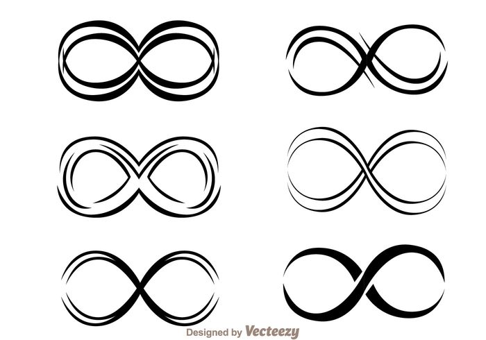 symbol shape logo line infinity infinite loops infinite loop infinite eternity curve circle black infinite loop black abstract 