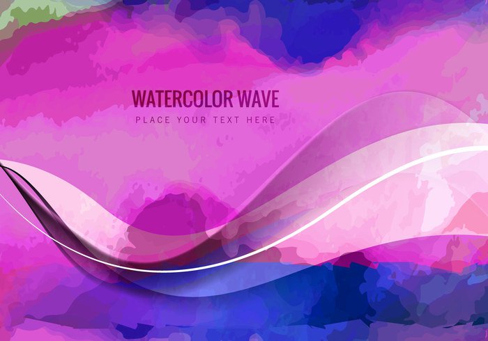wave watercolor technology Stain pink pattern dot curve Compositions colorful circle card business backdrop abstract 
