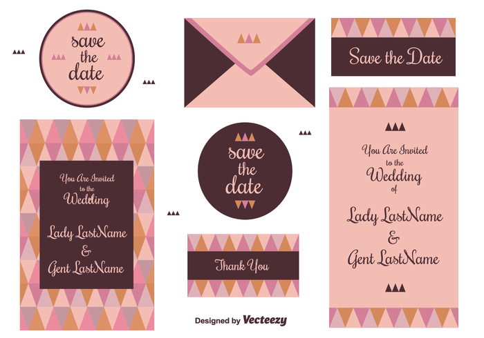 wedding wallpaper vintage typography triangle thank you texture template save the date retro paper layout label invitation geometric design day date color chevron pattern vector card background anniversary 