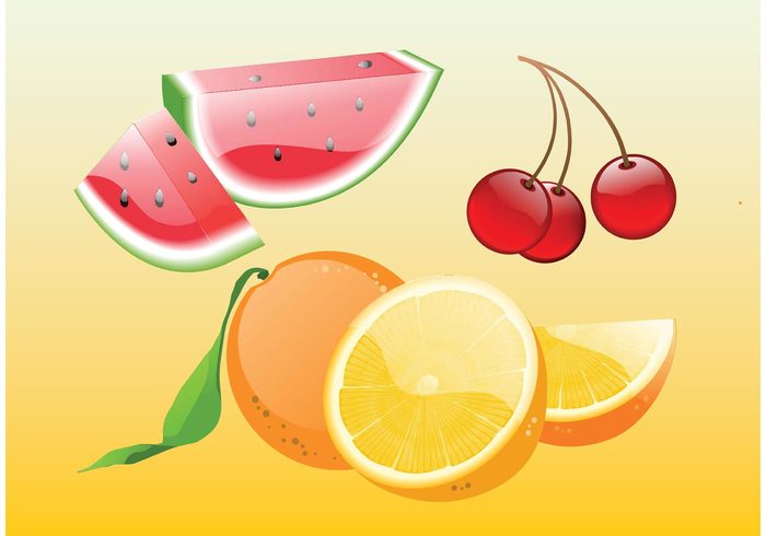 watermelon supermarket shop orange Melon vector meal lifestyle Healthy health fruit food eat cherry 3d 