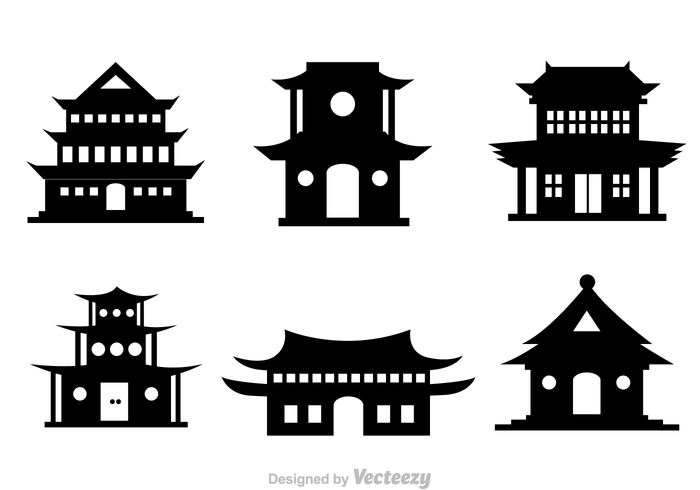 window traditional tower temple silhouette king gate fort emperor eastern chinese temple chinese china temple china building black 