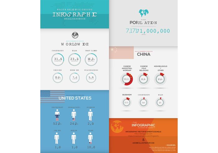 world typography template sign map infographics infographic infograph info icon graph data connection business banner 