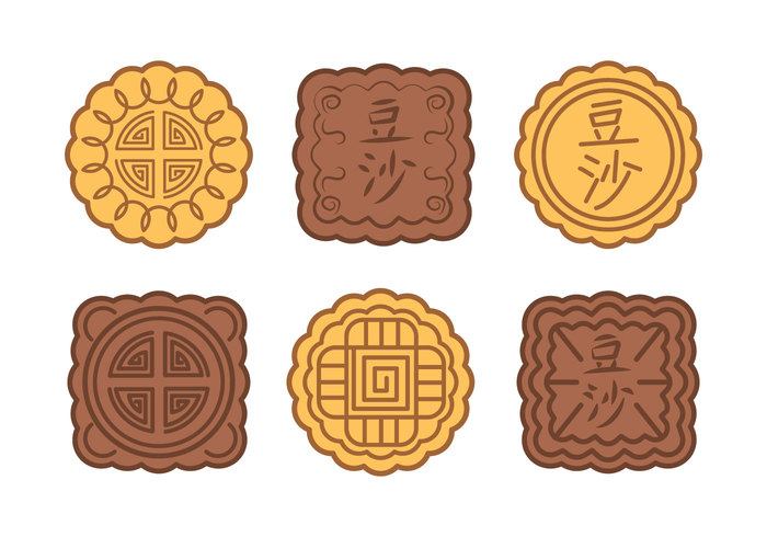 traditional sweet salted restaurant rectangle mooncake moon cake moon food flower festive festival dessert culture colorful circle chinese letter chinese celebration calligraphy cake bakery asia 