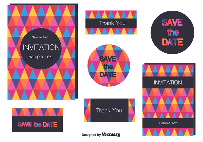wedding wallpaper vintage typography triangle thank you texture template save the date retro paper layout label invitation geometric design day date color chevron pattern vector card background argyle anniversary 