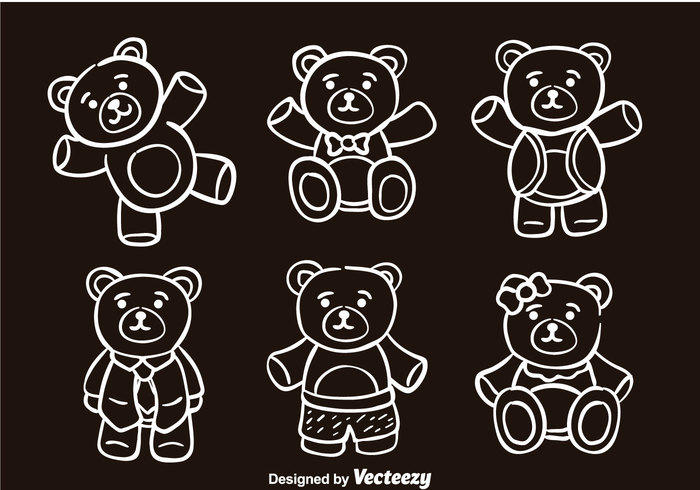 toy bear toy teddy bear vector teddy bear teddy sketch fun draw costum clothes child character bear vectors Bear vector bear 