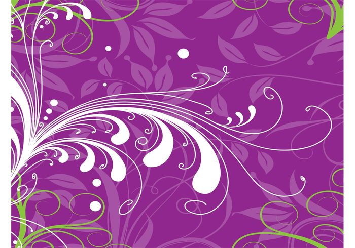 swirl shapes scrolls plants petals lovely leaves grow graphics flowers floral filigree design decoration circle 