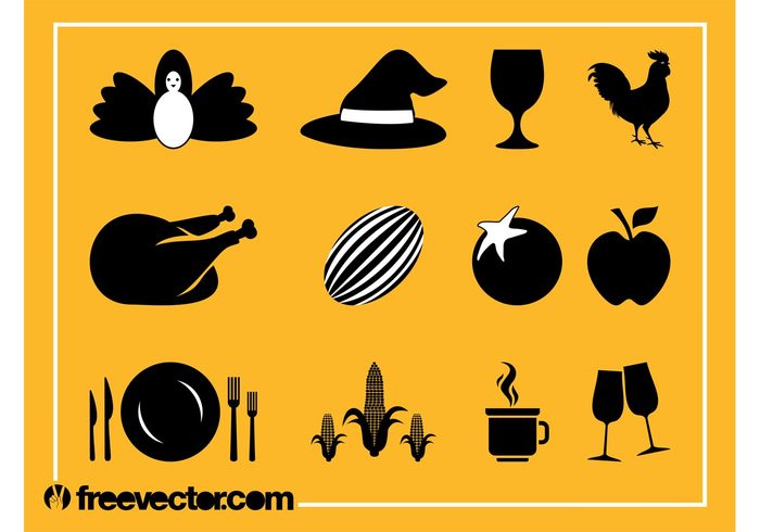wine glasses watermelon Turkey roast turkey tomato thanksgiving rooster poultry meat meal icons icon glass food eat corn chicken apple 