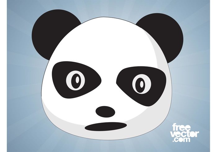wildlife wilderness panda nature mascot mad head comic character cartoon animal angry 
