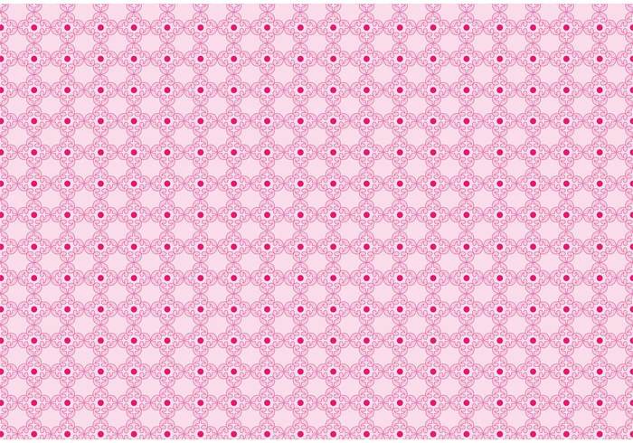 seamless rose pink pattern girly flowers 
