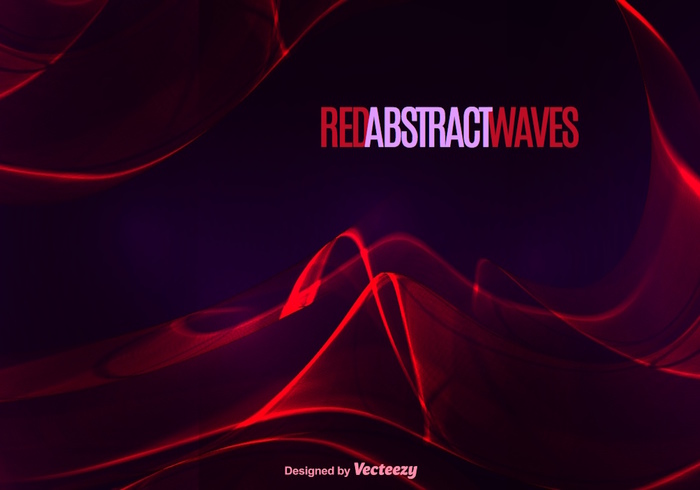 wave transparent template smoke red modern light glow energy curve color banner background backdrop abstract 