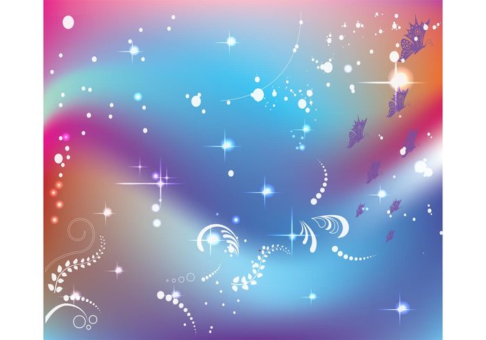 wallpaper stars spring sky shapes seasons light Heaven gradient colors colorful card abstract  